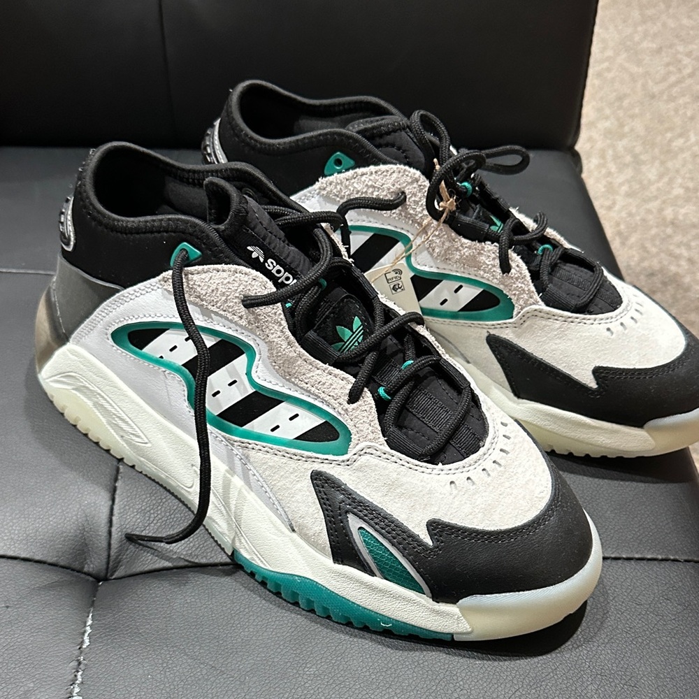 Adidas Streetball II Black and White Sneakers